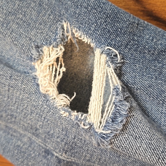 RE/DONE 90s High Rise Ankle Crop Sz 27 - Picture 12 of 13